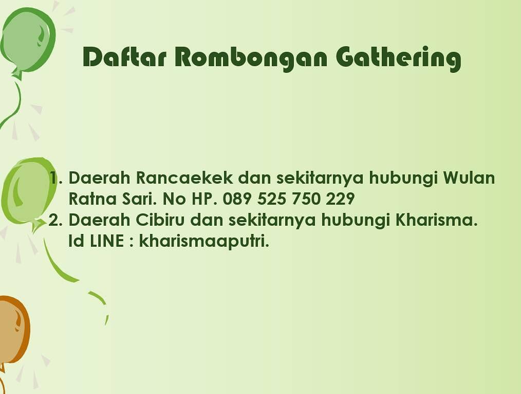 COmate_BDG's tweet photo. Ini syarat dan rombongan untuk gathering yaaaa https://t.co/Urfuf2xYVU