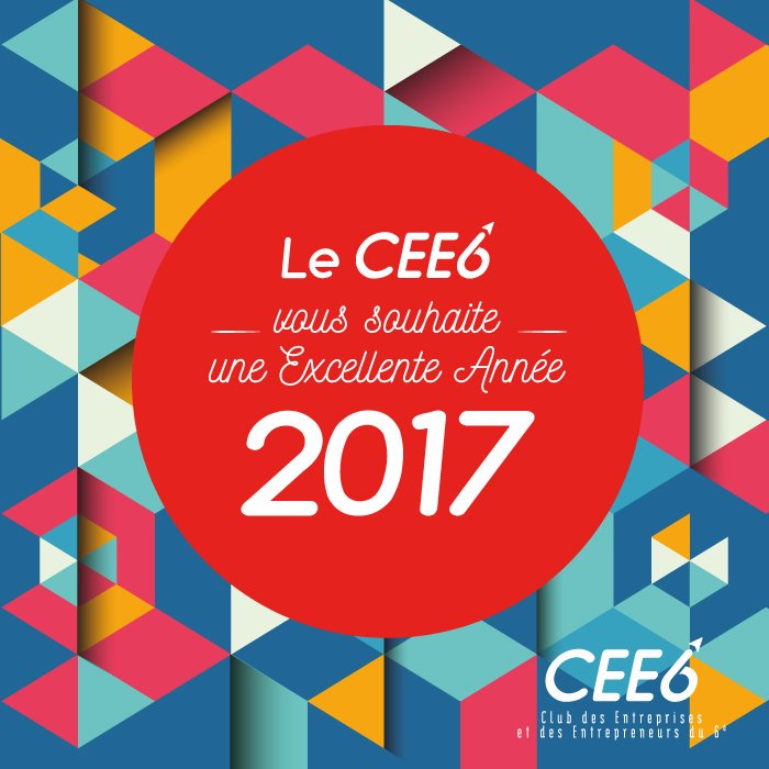 CEE6_LYON's tweet photo. Toute l'équipe du #CEE6 vous souhaite une excellente année 2017 ! https://t.co/z9bWH8njE1