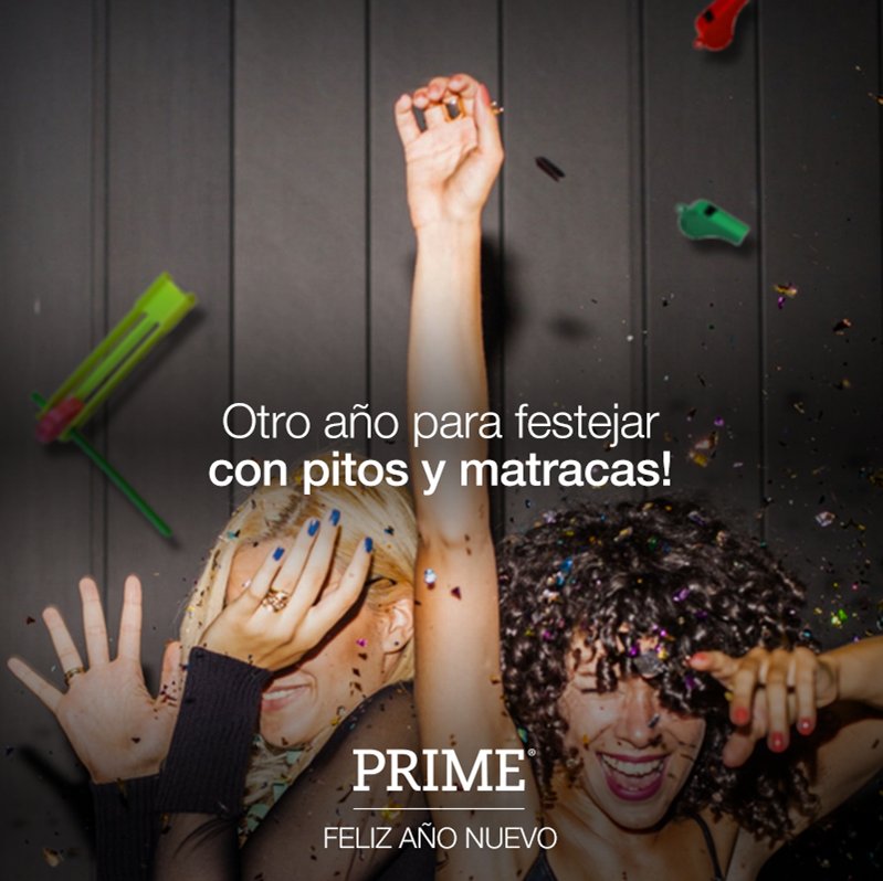 PRIME_Paraguay's tweet photo. Muy Feliz #AñoNuevo les desea #PRIME Argentina. ¿Preparados para otro? https://t.co/K2X6iEsPih