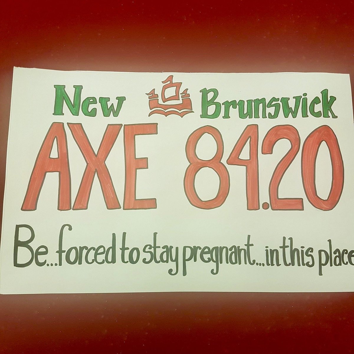 intrepidblue's tweet photo. Cmon! #nbprochoice #axe8420 #fundclinicaccess @VictorBoudreau @BrianGallantNB https://t.co/voATQCFYlz