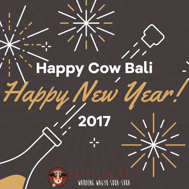 HappyCowBali's tweet photo. #nye2017 #newyear2017 https://t.co/EBUPCIHo0P