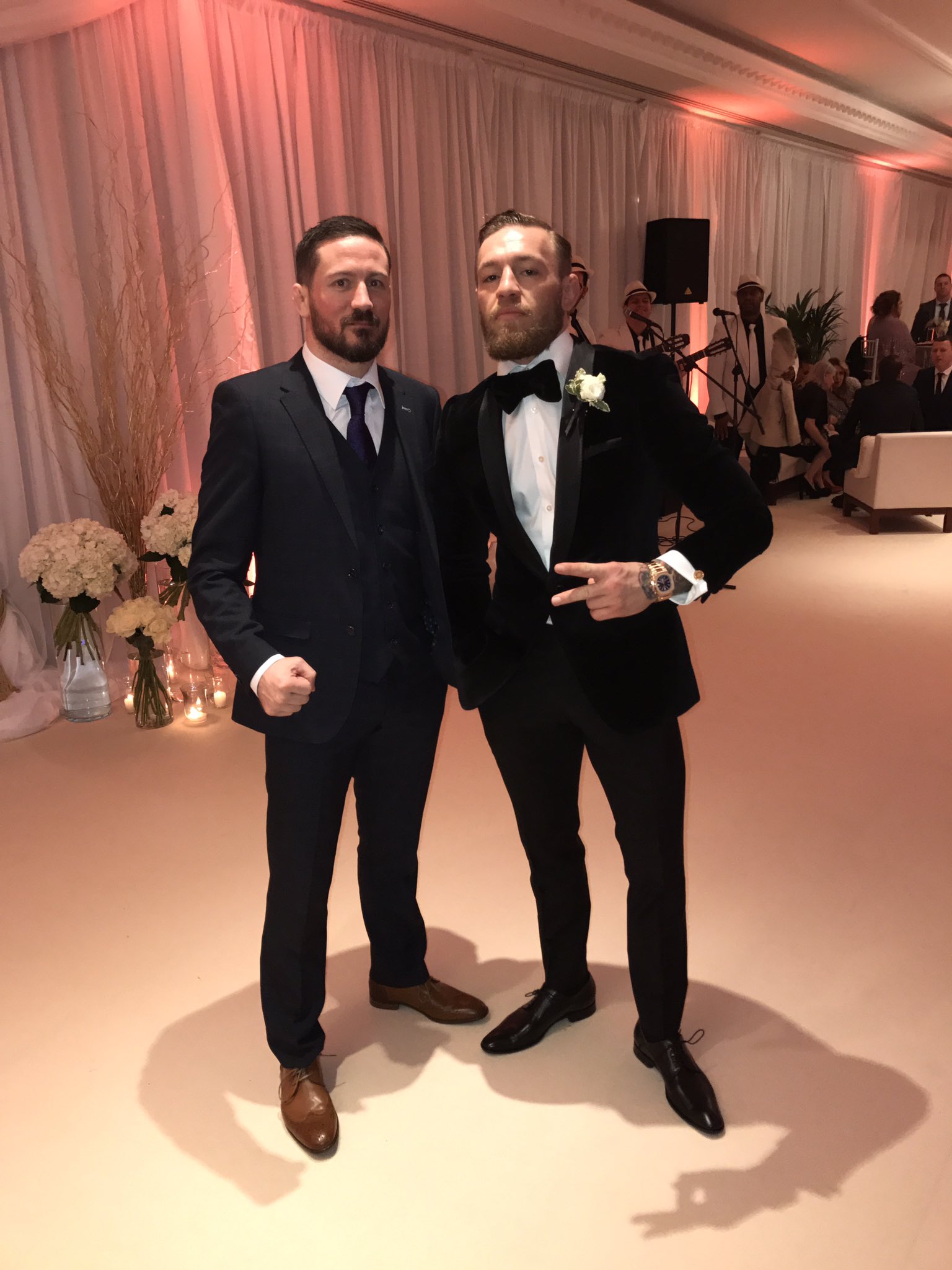 Conor Mcgregor On Twitter Proudly Holding Up The Deuce At The End Of 2016 With My Coach What A Year And What A Journey It Has Been