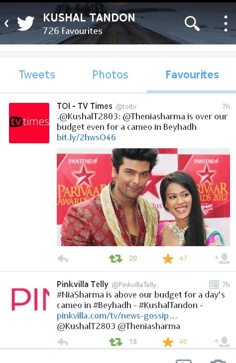 AashuLoveNISHAL's tweet photo. #Quick_Recap of Nishal surprises in year 2016 kushal liked Nia's twit or Nishal related 5twits @NishalCafe https://t.co/R1CmINNOXn
