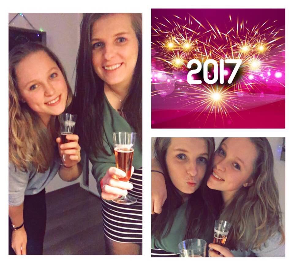 2017 will hopefully be a better year 🌟
Had a lovely night with family&amp;friends ❤ Wish you all a happy new year!  Make it a good one ! 😊