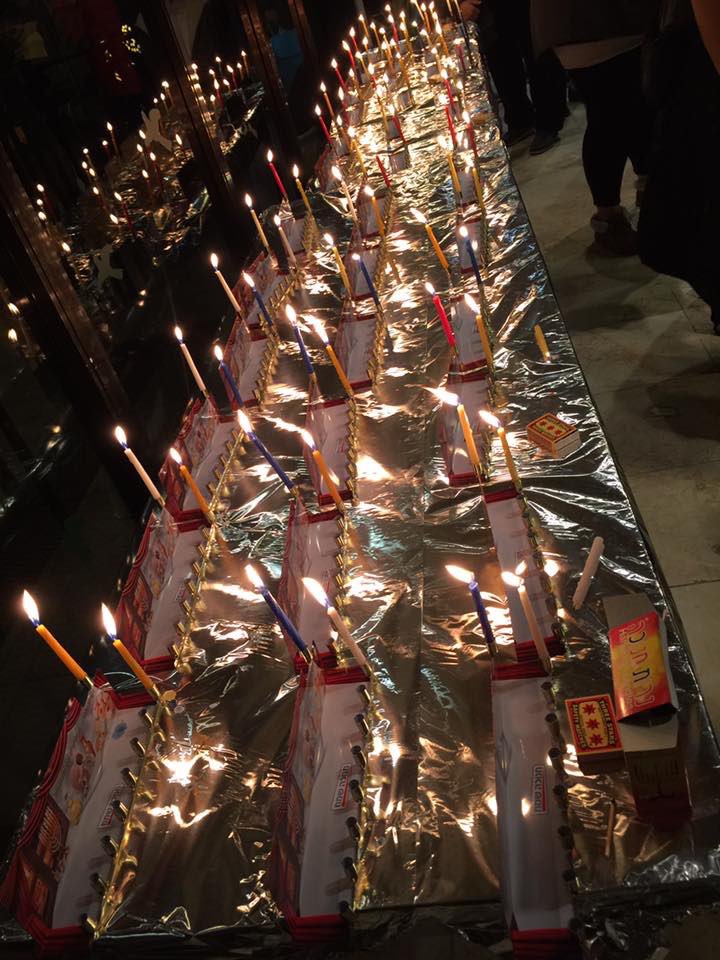 Happy last day of #Hanukkah! So fun celebrating with our groups in Israel