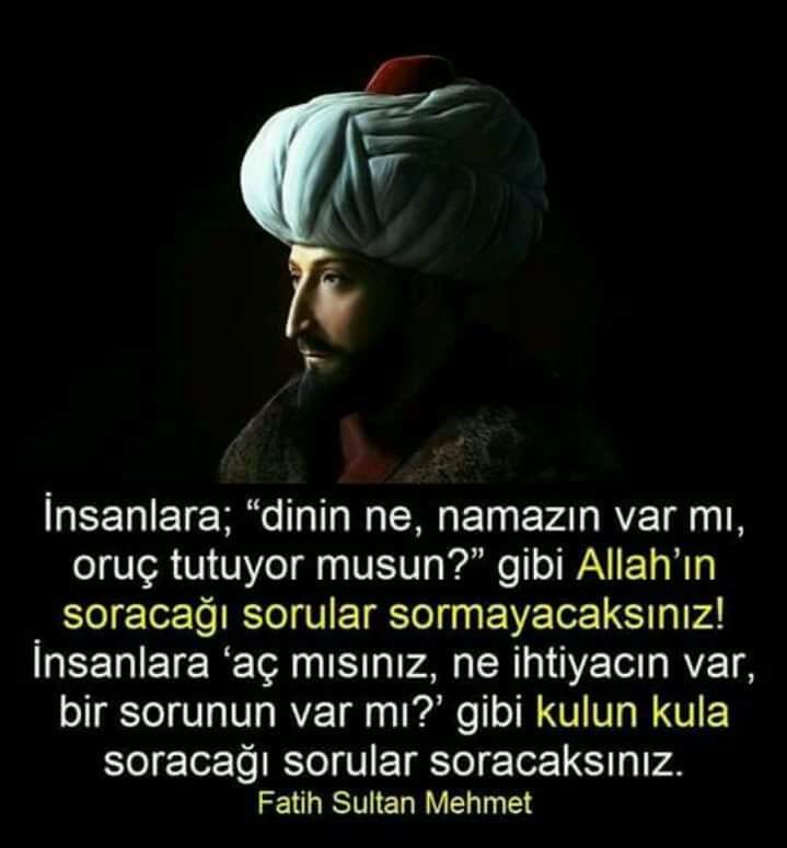 İNSANLARA NE SORULMALI?
#GeceninSözü