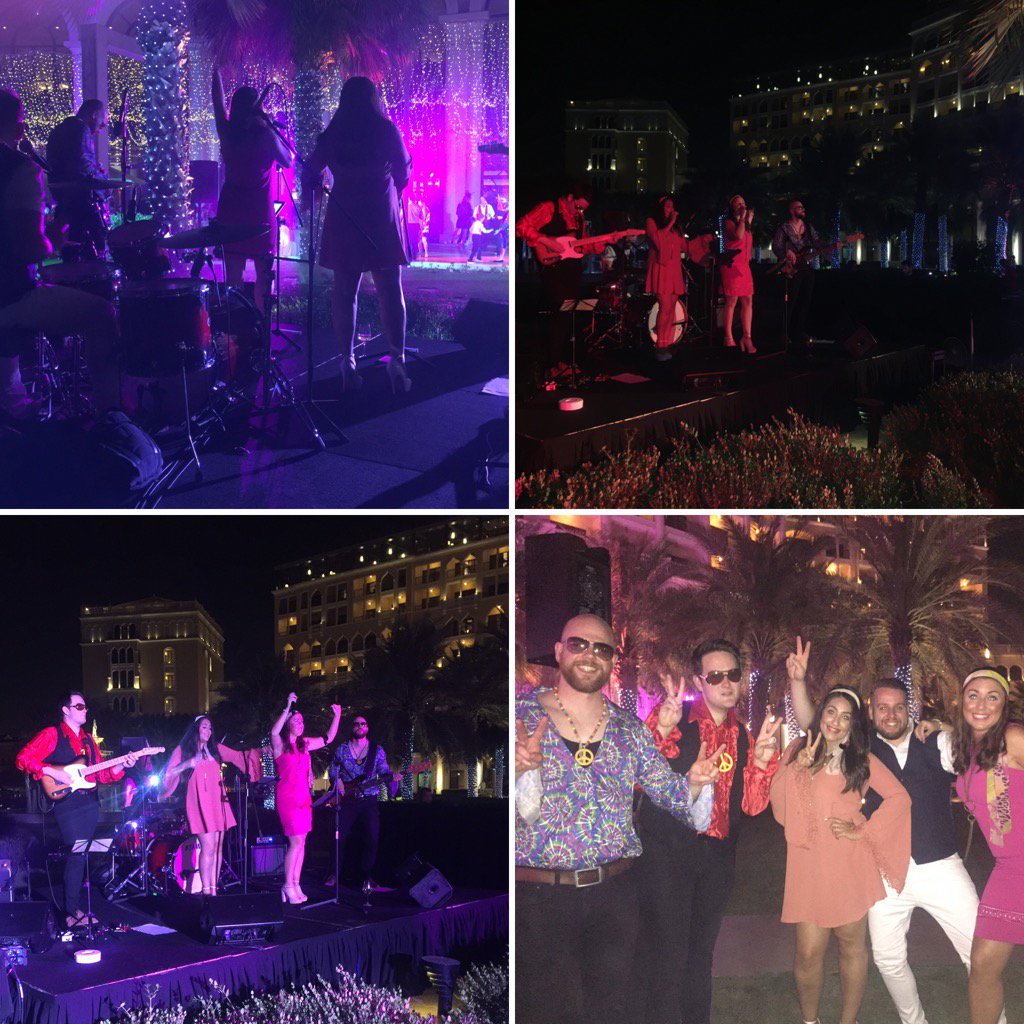 BtpBand's tweet image. Incredible time bringing in the new year 70's style at the beautiful @RitzCarlton thank you for having us! #2017 #nye