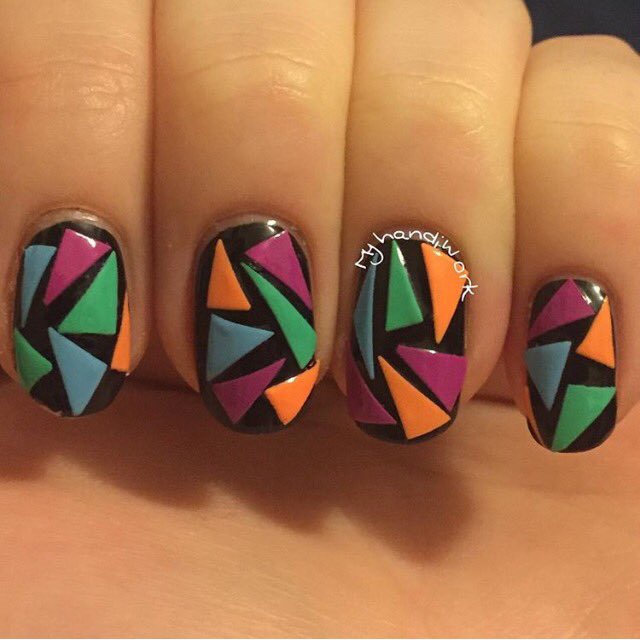 Some #geomatic #nails