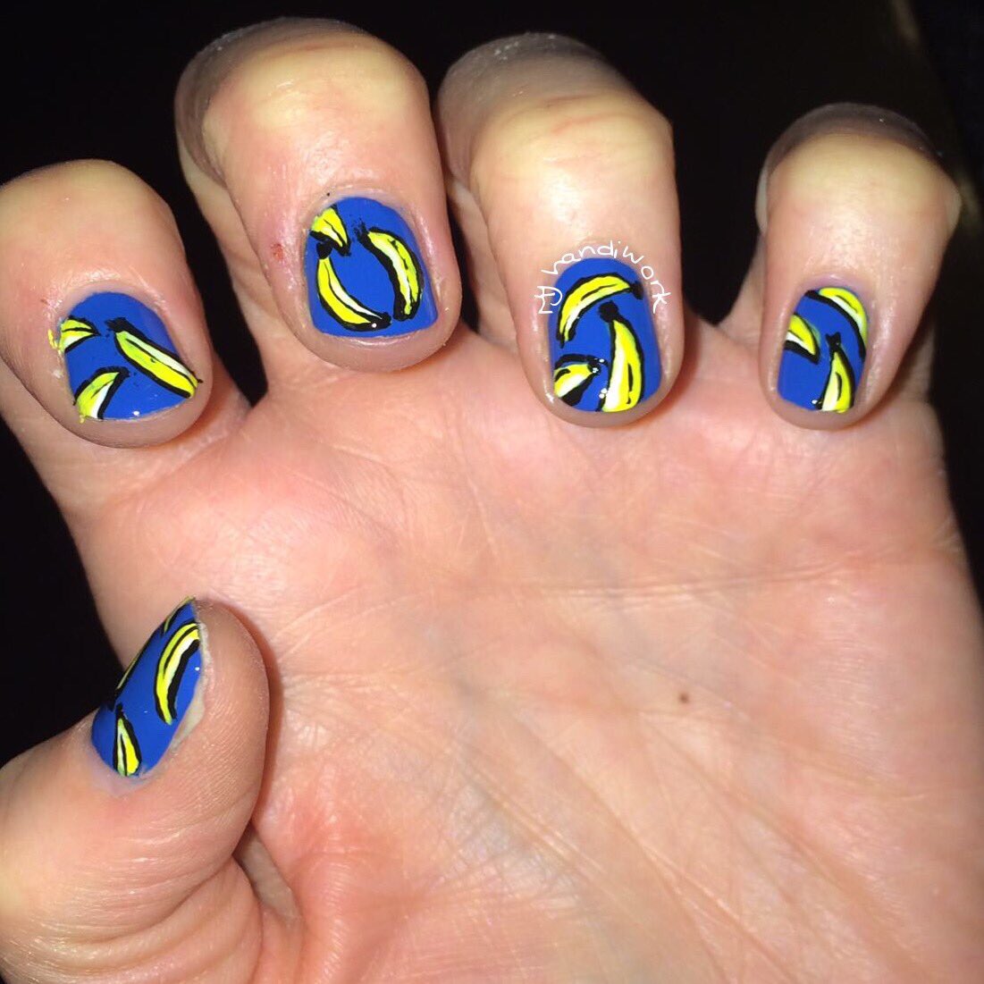 Some #banana #nails