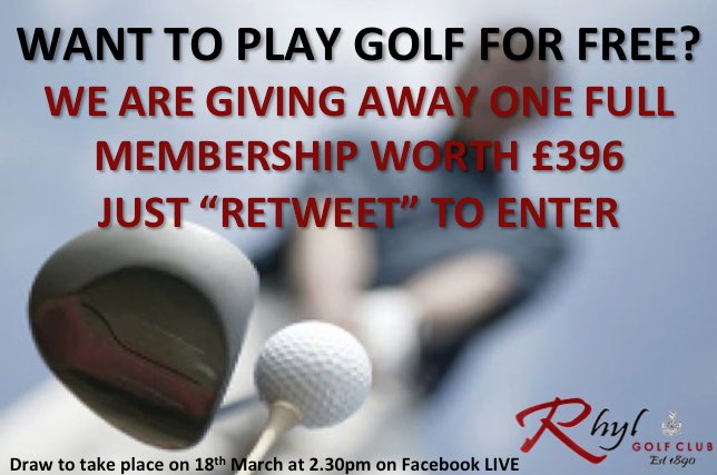 Rhyl Golf Club tweet media