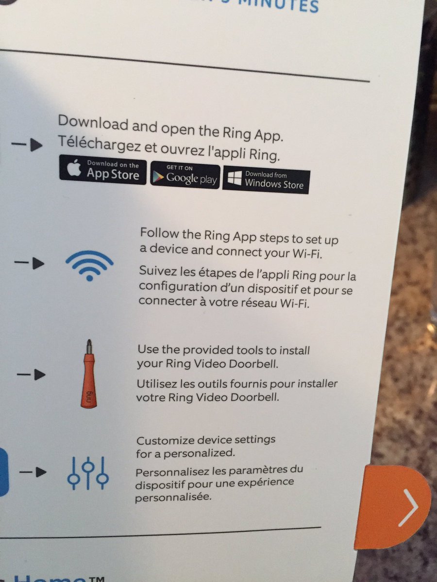e_distasi's tweet photo. @ring you know there is a typo on the box? The final step is missing a last word. Otherwise excited to set up my new doorbell! https://t.co/OFBWyOD0Qp