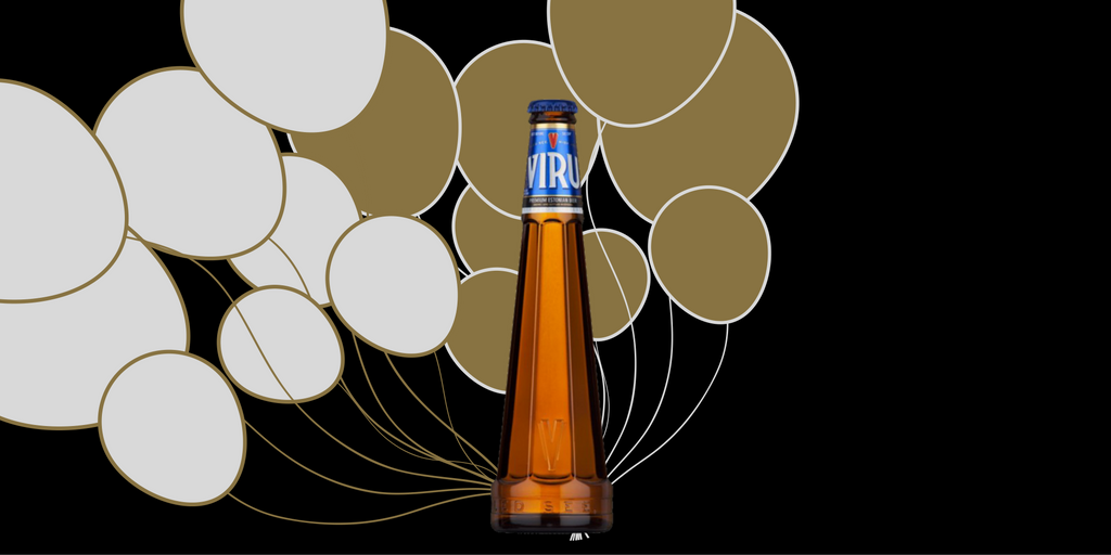 ViruBeer's tweet photo. Happy New Year! "Head uut aastat" #virubeautifulbeer #beautiful2017 https://t.co/tcVs36b3u0