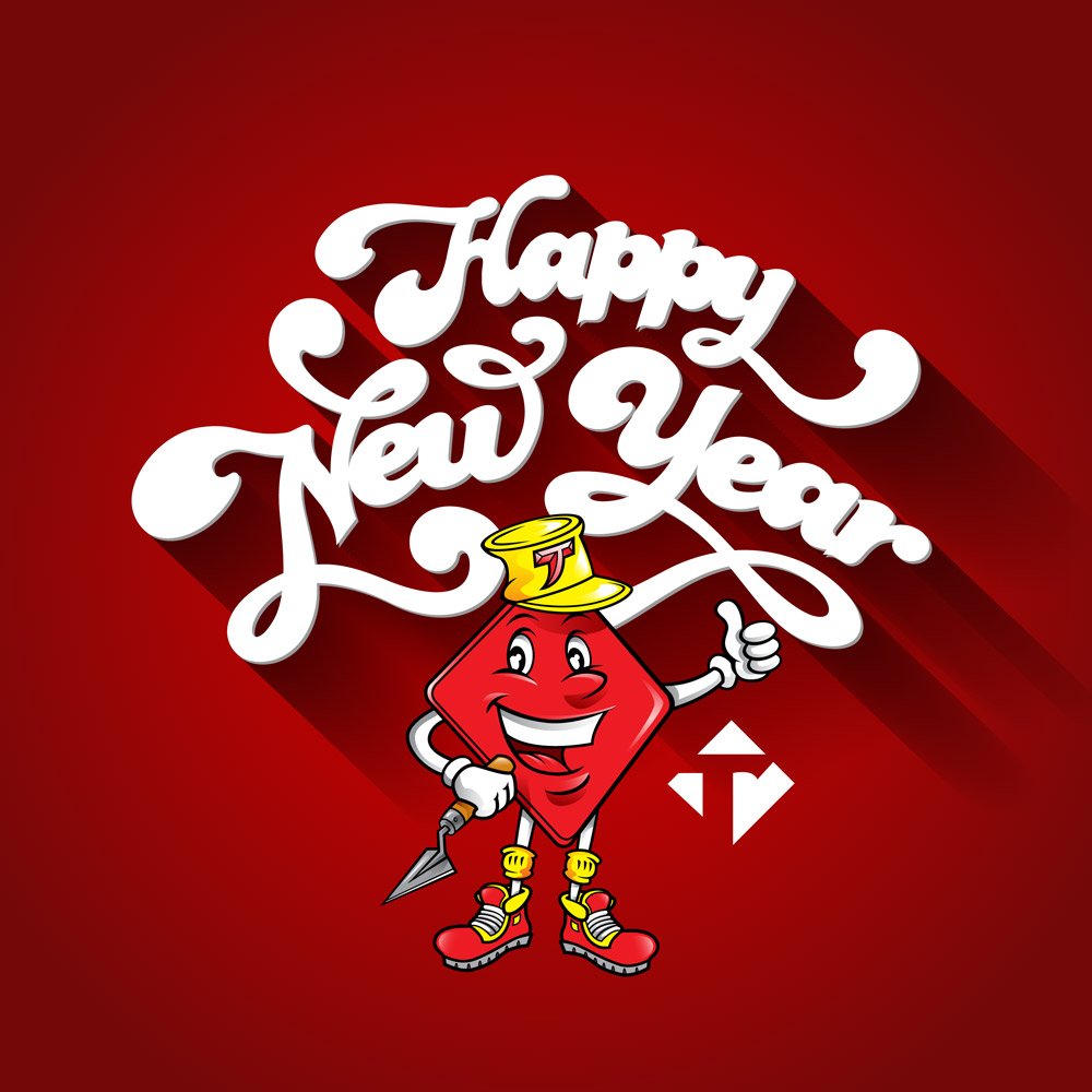 TileTownTYLER's tweet image. Have a very happy new year! #HappyNewYear