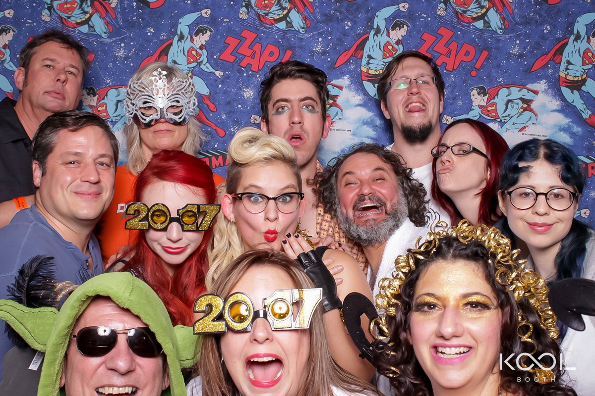 KoolBooth's tweet image. Got a baker's dozen in the Kool Booth last night.  I think we can get 20.  #koolbooth #Charlottesville #nye2016