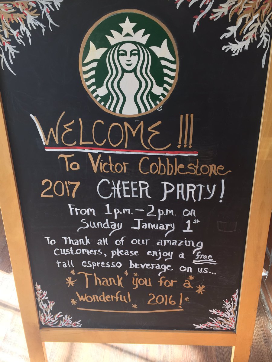 Victor_Sbux's tweet photo. Join us today for pop up cheer party!!!#hello2017 #SbuxCheerParty #FindCheer #spreadtheword #community https://t.co/2eeeGpY5tX