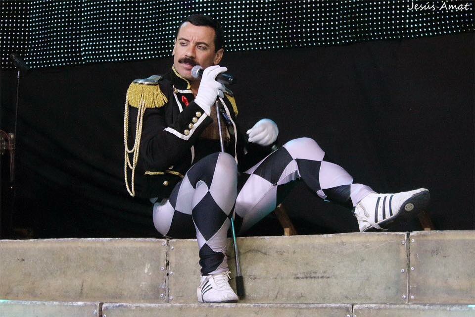 DGBProd's tweet photo. @QueenTourSpain #remember #queen https://t.co/qGlPGgziMk