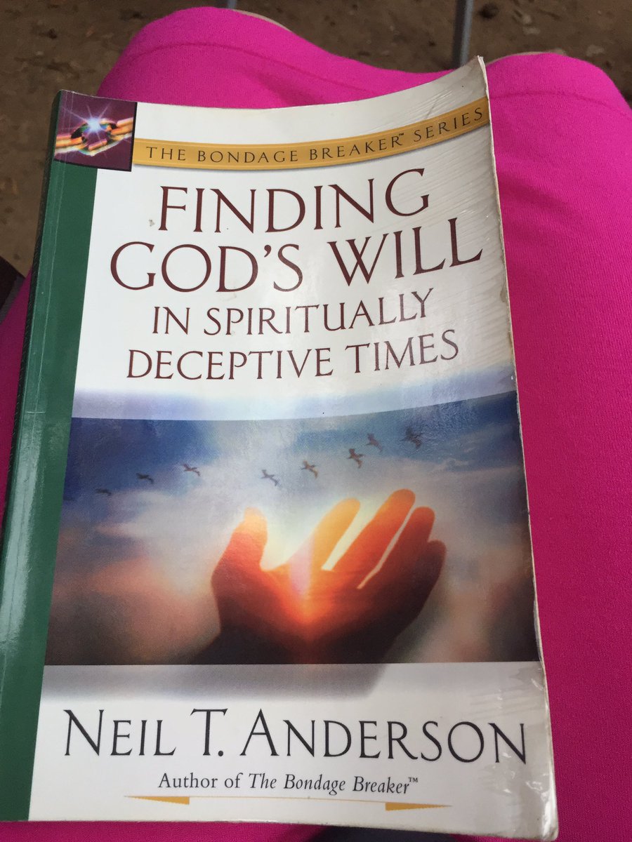 anriesmith's tweet photo. Current and valuable read. An eye opener and binding after the first two pages. #truth #NeilTAnderson #discernment https://t.co/gNRw9K7uHV