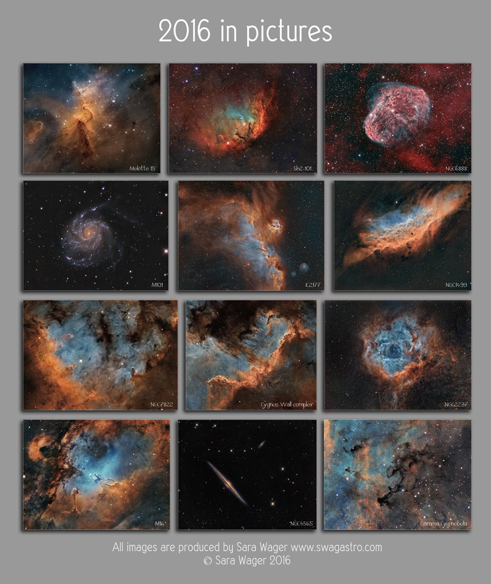 Here's a 2016 image montage of the best bits ........ All taken from my garden in Spain, with a combination of kit.