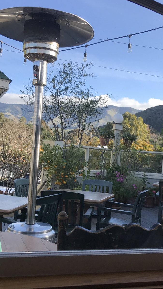 Our view from 2017s first breakfast.  #SLOtime