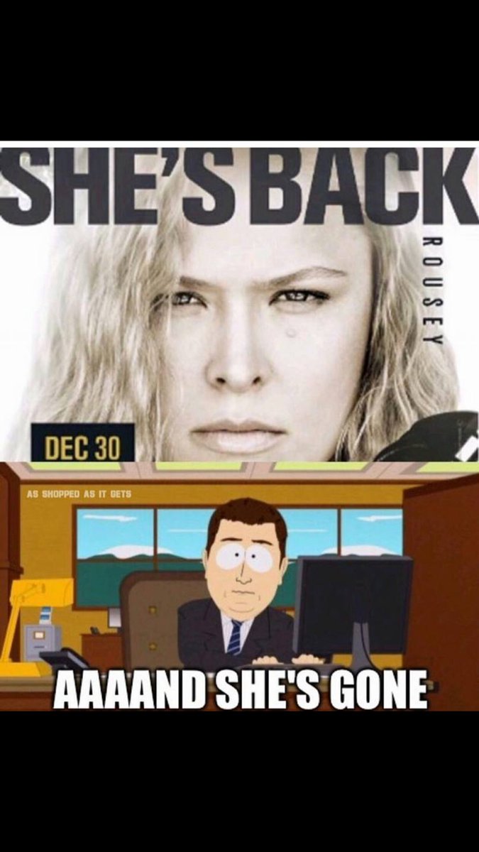 UFCFanTalk's tweet image. 😂😂😂 #ufc207 #RondaVSAmanda #mma #ufc #Ronda