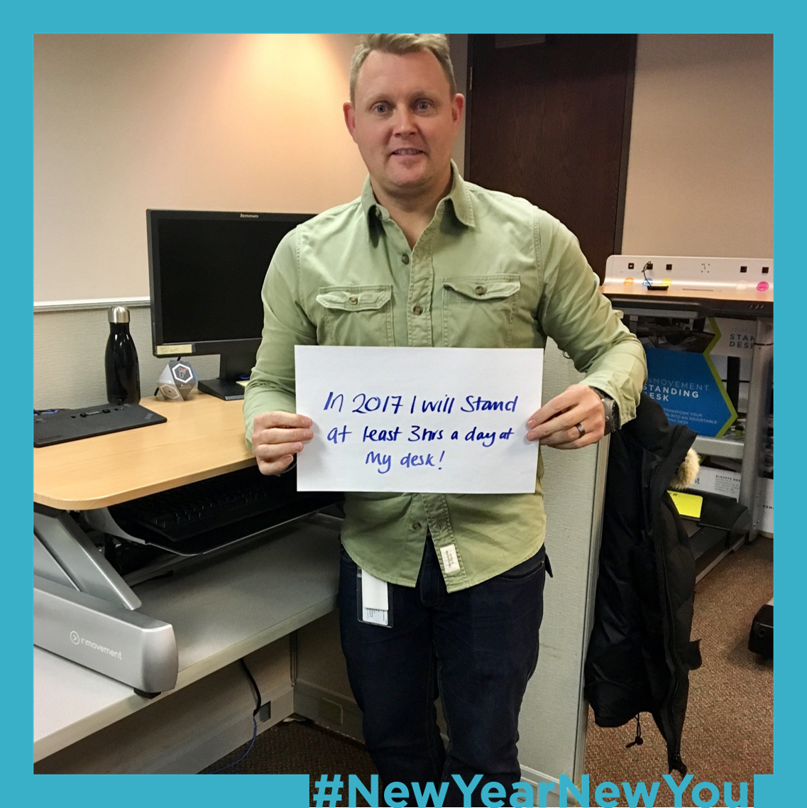 JoinInMovement's tweet image. Standing more during the workday is an easy #2017Resolution. Let us help you get started: bit.ly/1StTDj6