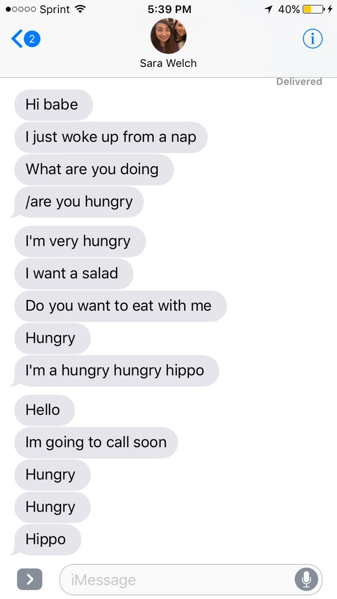 emilyadelmann's tweet photo. Someone's hungry. https://t.co/Q9cKYwbFmQ