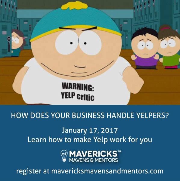 How does your biz handle Yelpers? Get Real-world insight Jan17th. bit.ly/2icYU1q #smallbusiness #marketing #manhattanbeach #event