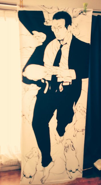 ウシジマくん抱き枕当選しました～～～!!!!
真鍋昌平先生、スピリッツさん本当に有難うございます!!!( ;∀;)
等身大(?)のこの圧倒的デカさ!!! 