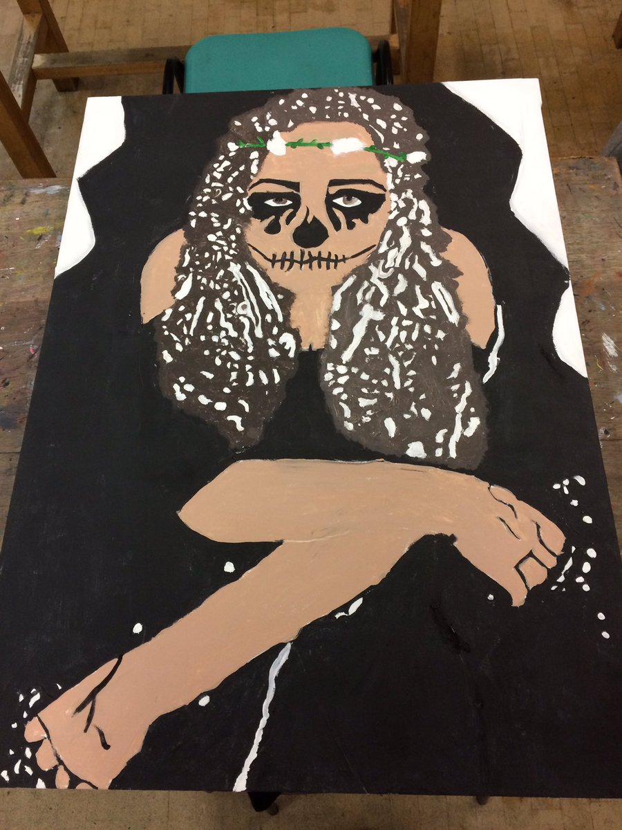 MLTM5SOS's tweet image. 5 hours into my art mock exam 😅