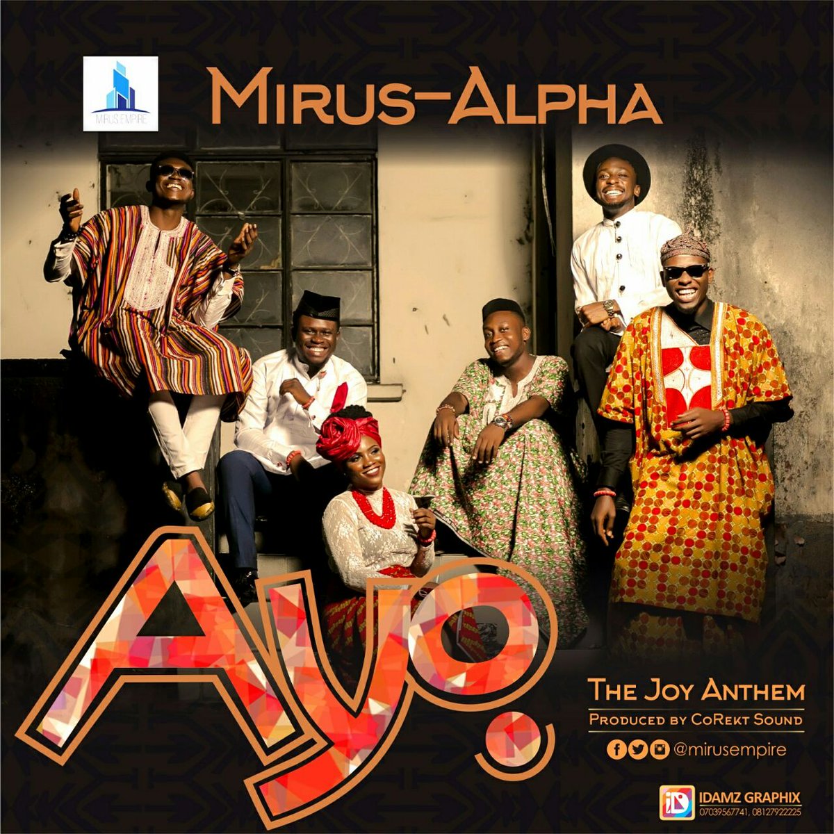 buymirus's tweet photo. What better way to start the year than with JOY. 
New Music : AYO (Joy Anthem) - Mirus Alpha
Download : https://t.co/H6Qm3lwhtC https://t.co/uFs6yjOCIT