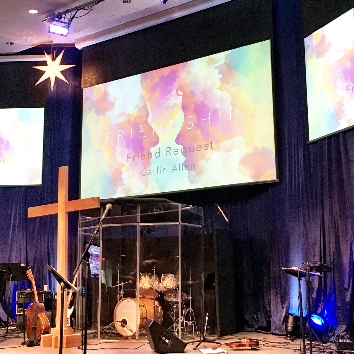 CreoPeople's tweet photo. our pastor @CatlinAllen1 preaching now at the 11:15 Mt Pleasant service https://t.co/IRw0mtKSAY