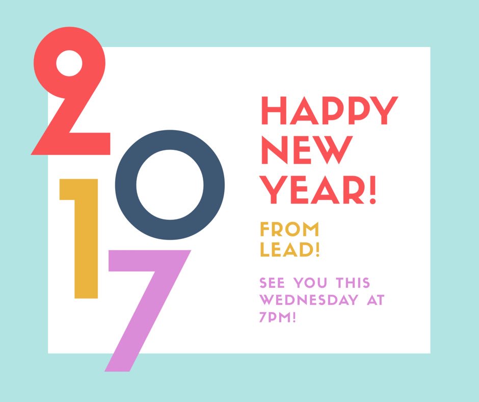 LEADWOL's tweet photo. Bring in the #newyear with us this Wednesday! https://t.co/DMsUmwBDiE