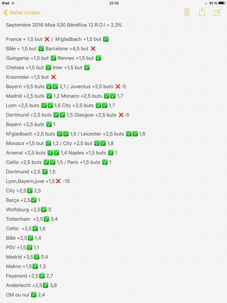zerpo1234's tweet image. Bilan au 1er Septembre. 🍀 #TeamParieur #ParionsSport [MAJ] Mise : 2325 Bénéfice : 30,9 R.O.I : 1,3%