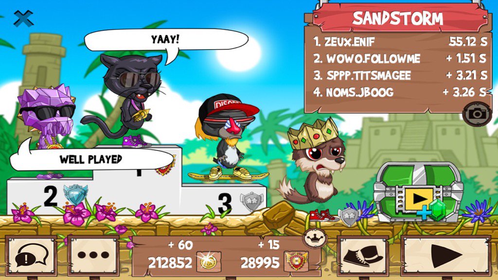 Enif1FR2's tweet photo. Get on my level, son! #funrun2 #FollowMe #Titsmagee #Jboog https://t.co/vPuGGzpIpL