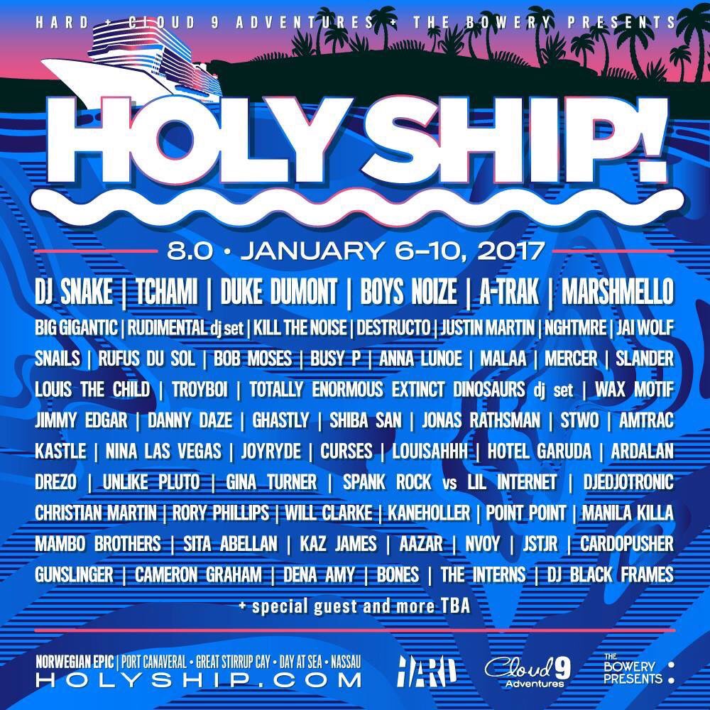 see ya on the ship, fam 🍾🚢