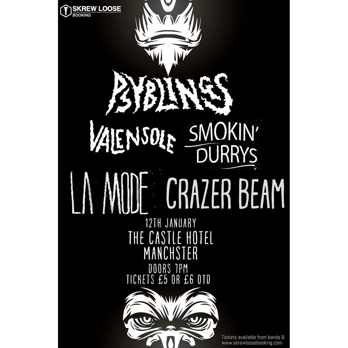 SKREW LOOSE BOOKING tweet media