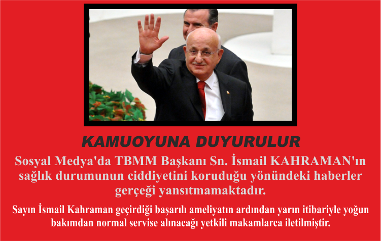 Baskonsolosluk's tweet photo. İsmail Kahraman ile ilgili Sosyal Medyada sağlık durumunun ciddiyetini koruduğuyla ilgili yayılan haberler asılsızdır.
#İsmailKahramanAyakta https://t.co/qyGYzE9Ams