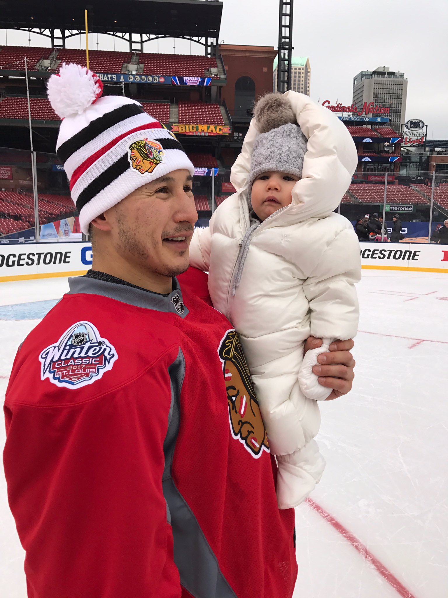 Jordin Tootoo on X: What a fantastic afternoon with my family.  #WinterClassic  / X