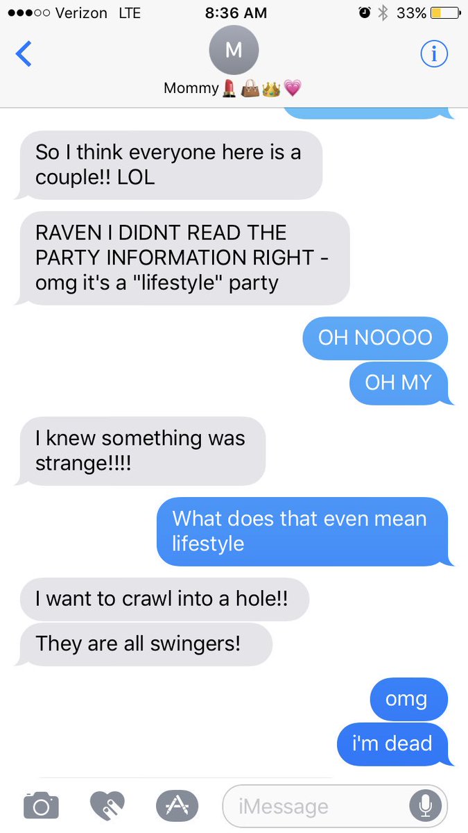 RayeMonee12's tweet photo. Last night my mom thought she went to a singles NYE party, but she actually went to a Lifestyle Gala for swingers 😂 https://t.co/r0b42KXoRY