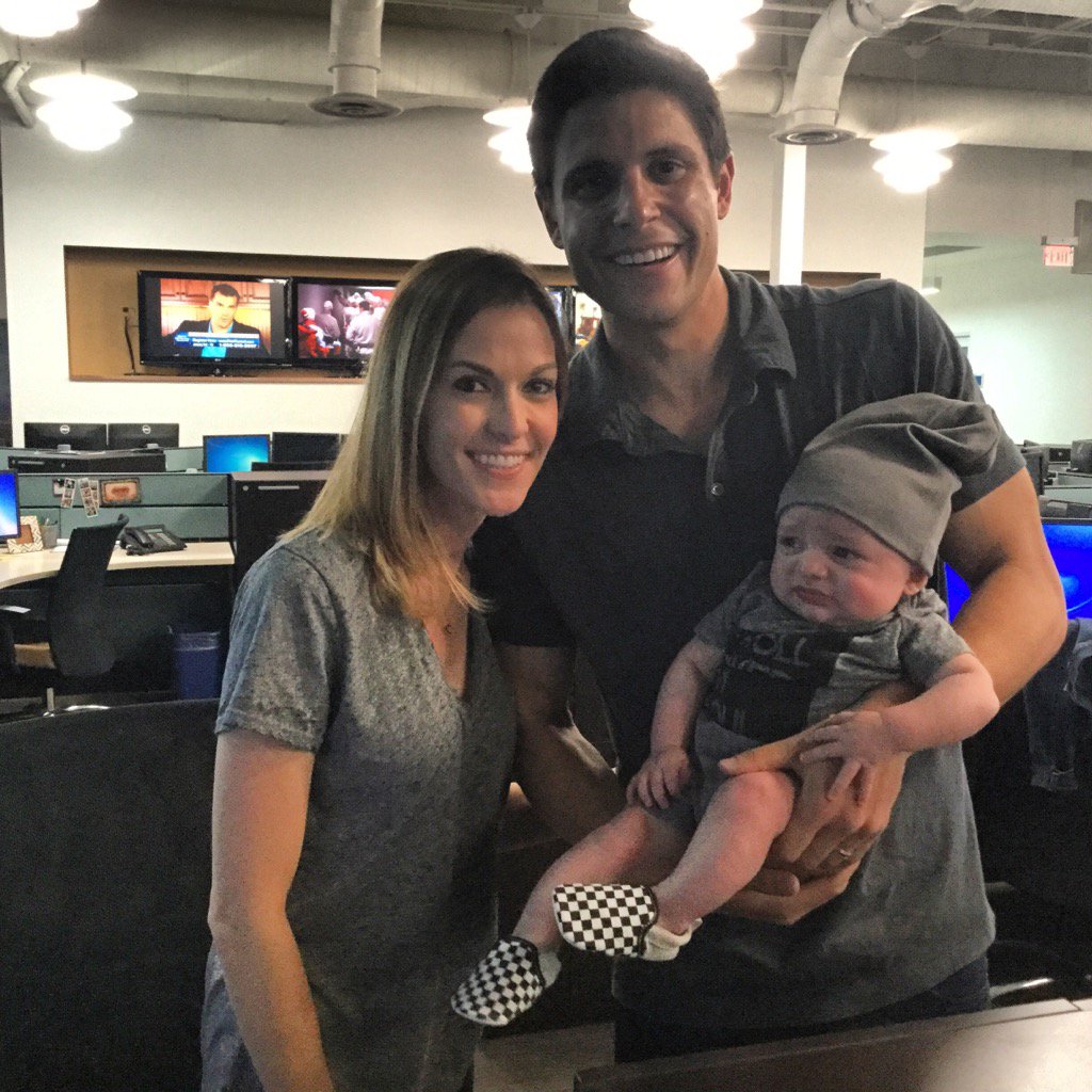 Catch Benny's dad @SeidenLocal10 anchoring Local 10 News tonight. His family paid a visit this afternoon. :) https://t.co/puX0CXmHwC