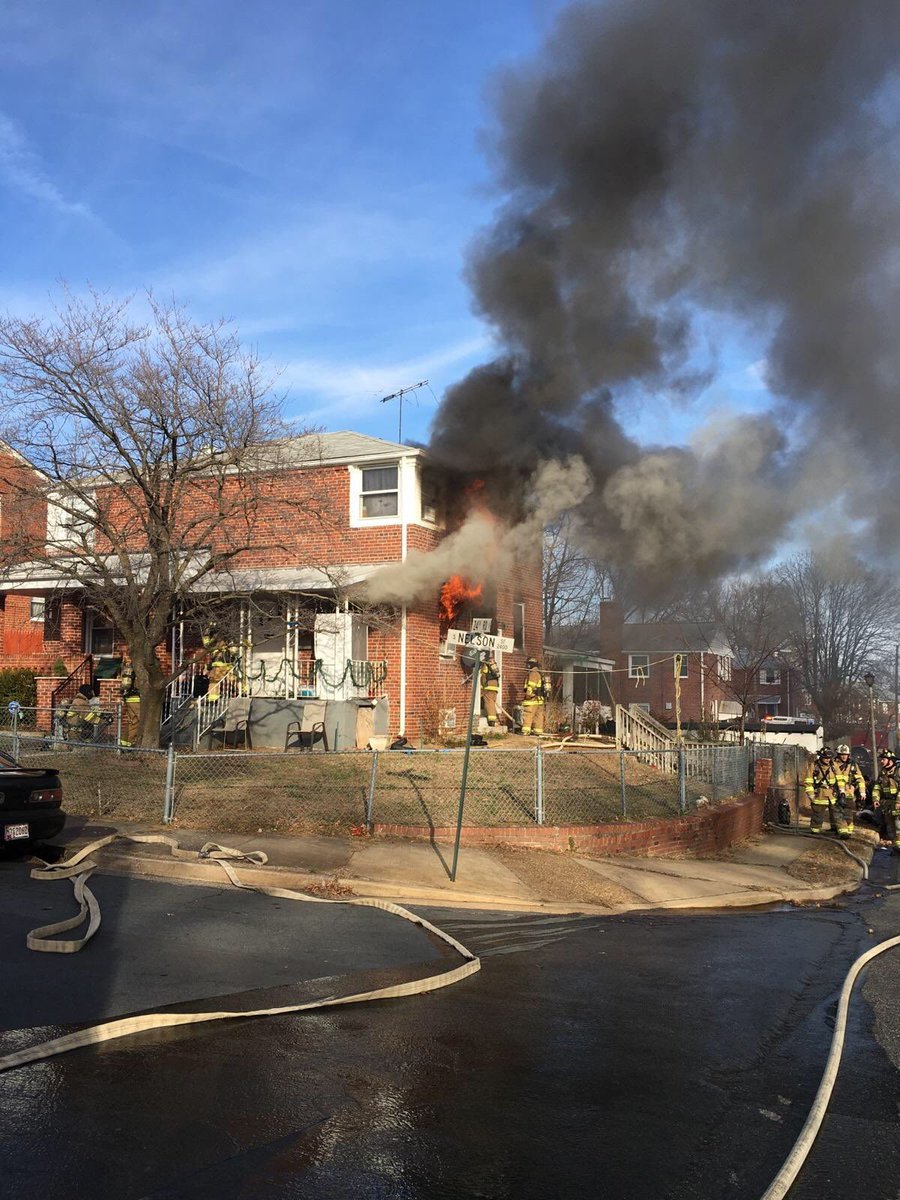 IAFF2800's tweet image. 2400 blk of S. Nelson this afternoon. #ACFD #ArlingtonVa