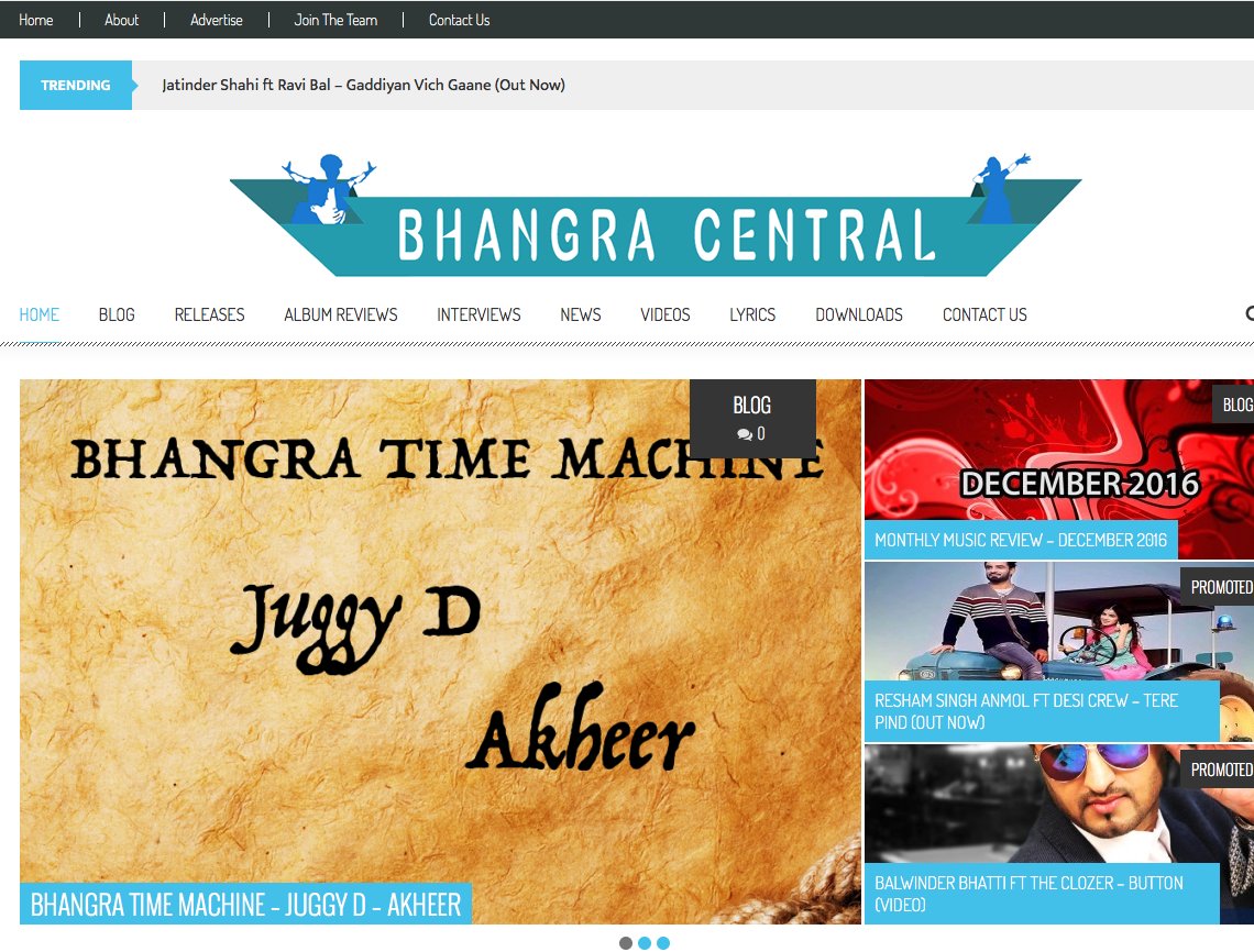 Bhangra_Central's tweet photo. Check out the new blog featuring @JuggyD &amp; @MusicByRR - #BhangraTimeMachine #Akheer - https://t.co/nkwYGzJv5p https://t.co/kjTEaUvJyx