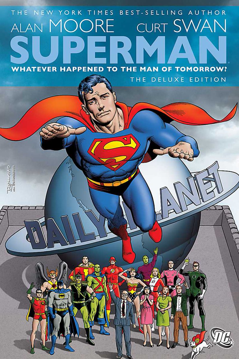 Nenofsky's tweet photo. A short review of Alan Moore and Curt Swan's "Whatever Happened To the Man of Tomorrow?", on #Eventized: https://t.co/p5tdfA6ntK https://t.co/wGwwPJNiLt