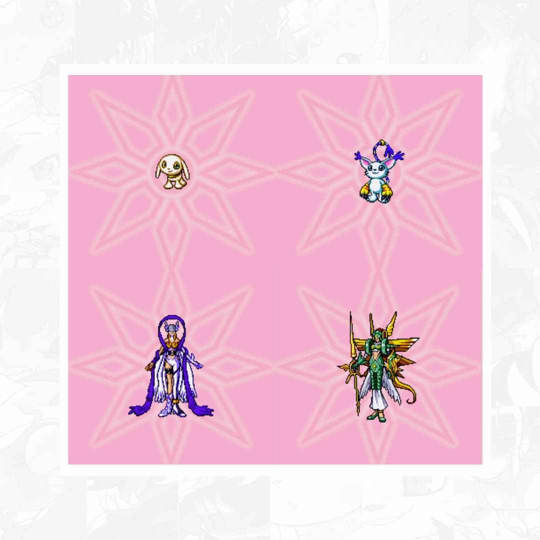 DigimonC's tweet photo. Patamon Evolutions ❤ https://t.co/hn4lr6mb0C