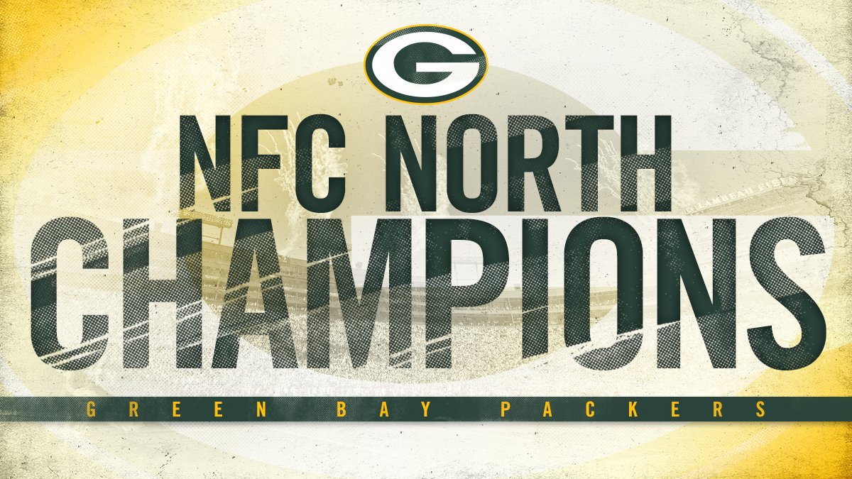 Green Bay Packers on X: 'NFC NORTH CHAMPIONS! 