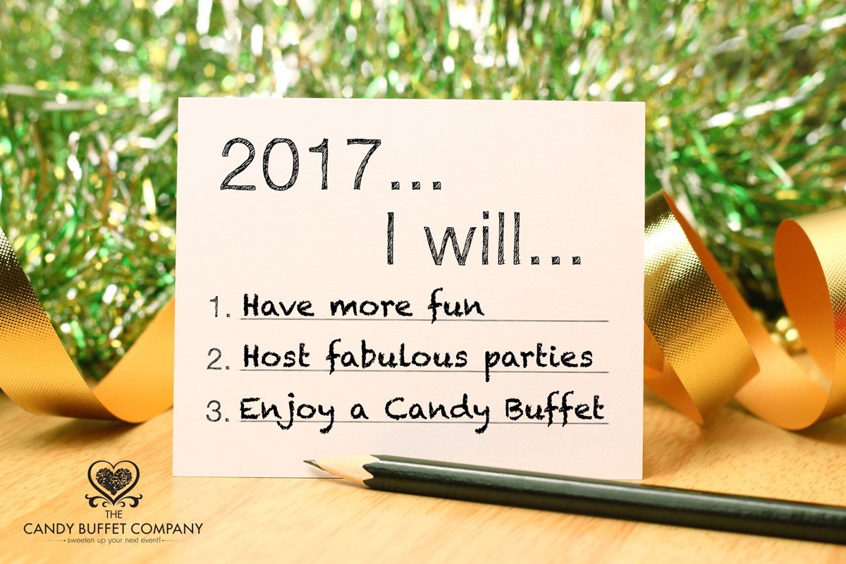 'To Do' list for 2017.  Happy New Year from <a href="/candybuffetco/">The Candy Buffet Co.</a> !!!
