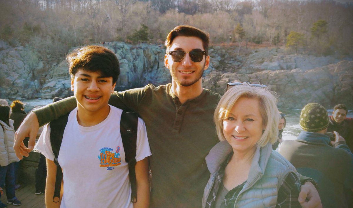 It was a perfect day to hike Great Falls.  A great start to the new year!