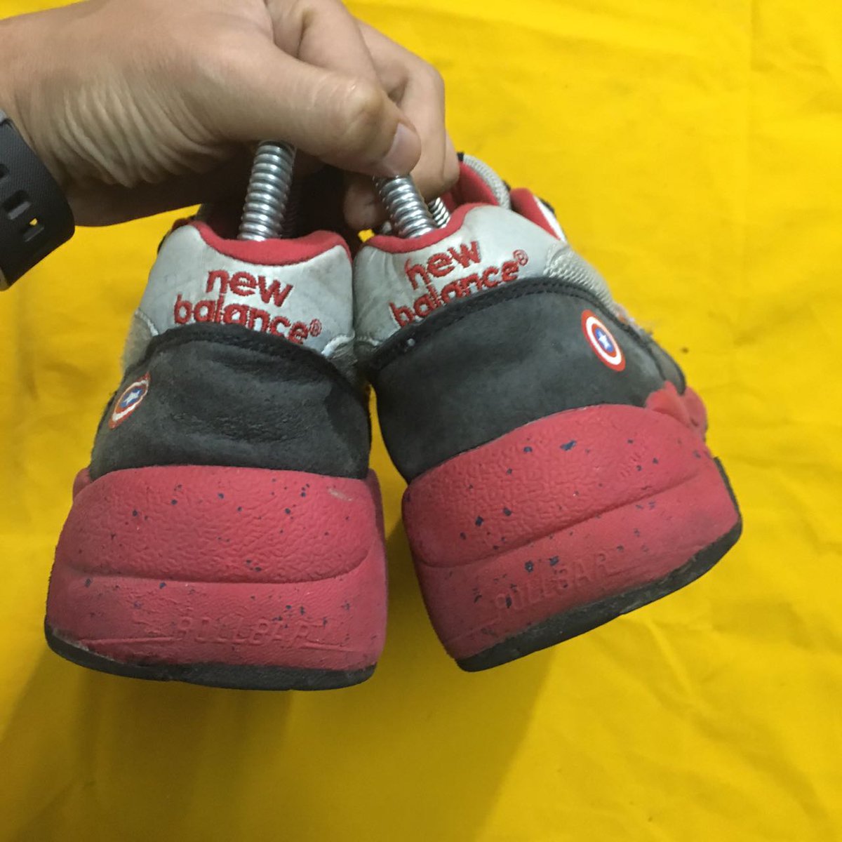 CFZ_Project's tweet image. NB 580 x capt.amerika, size 42 kondisi 90 % aman  @Tastic_store @Littlefootyk @sneakerhyp @Slifestore @RareStuffJKT