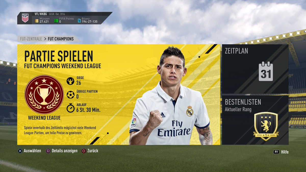 #weekendleague #PS4share #Gold1 #progress