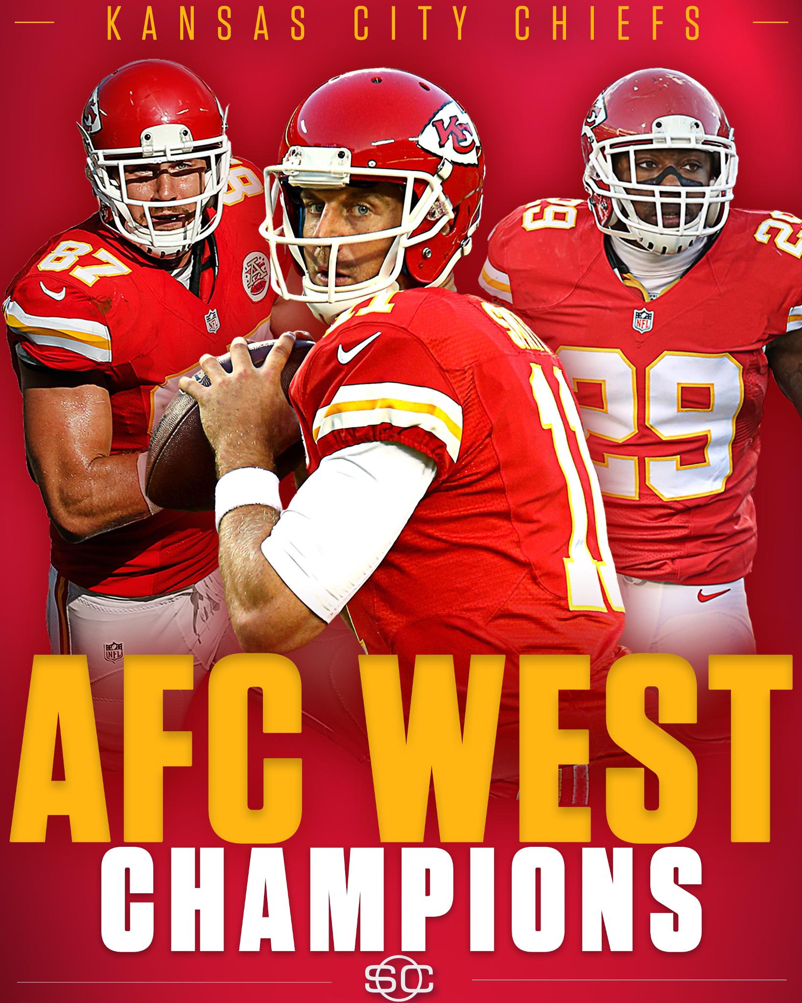 chiefs afc west champions 2022